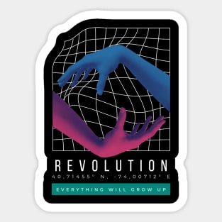 revolution Sticker